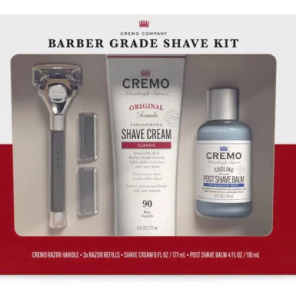 Cremo shave kit, new in box